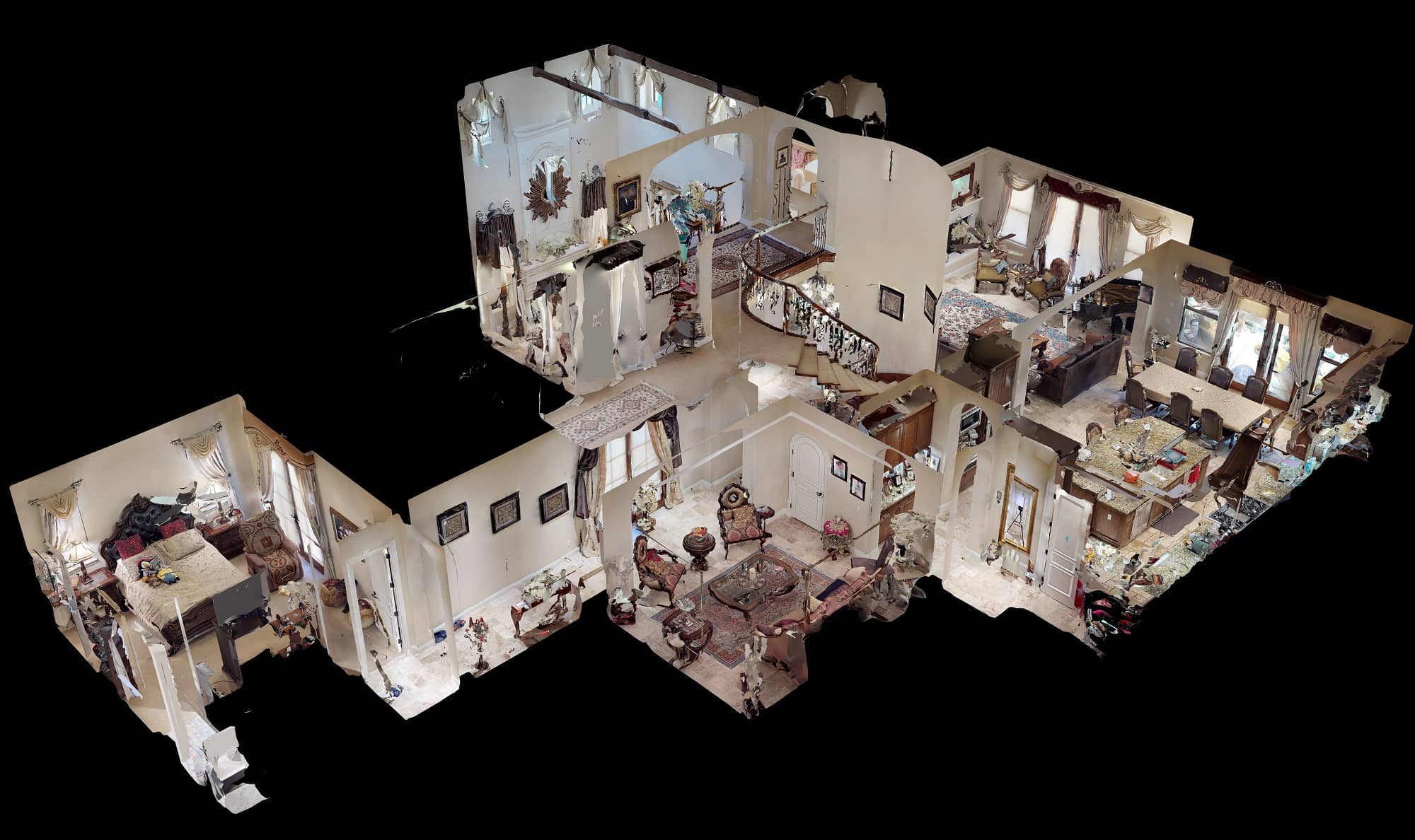 California house dollhouse